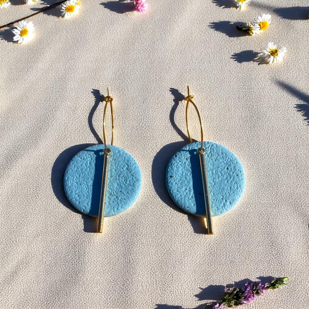 Boucles d'oreilles Gaïa