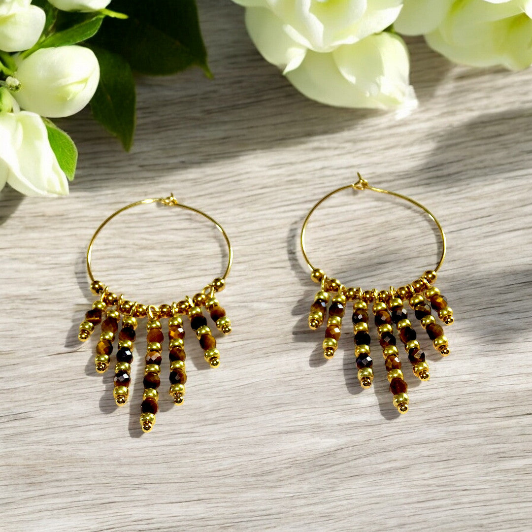 Boucles d'oreilles Lia